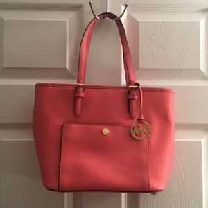 Michael Kors Coral Shoulder Bag
